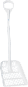 56035 Лопата с перфорированным полотном, 1145 мм, белый цвет